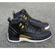 Black Retro 12 Air Metallic Gold-White 'Reptile' AO6068-007 Jordan 0520